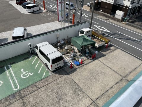 自動車ディーラー様ＥＶステーション施設