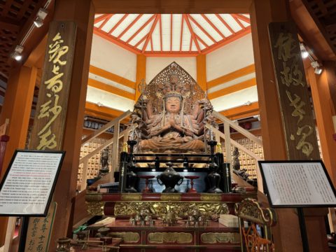 壷阪寺　ご本尊・灌頂堂ライトアップ工事