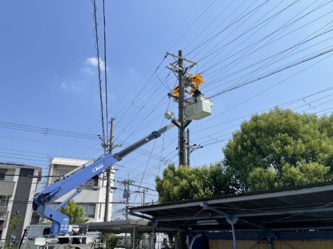 私鉄バス整備工場